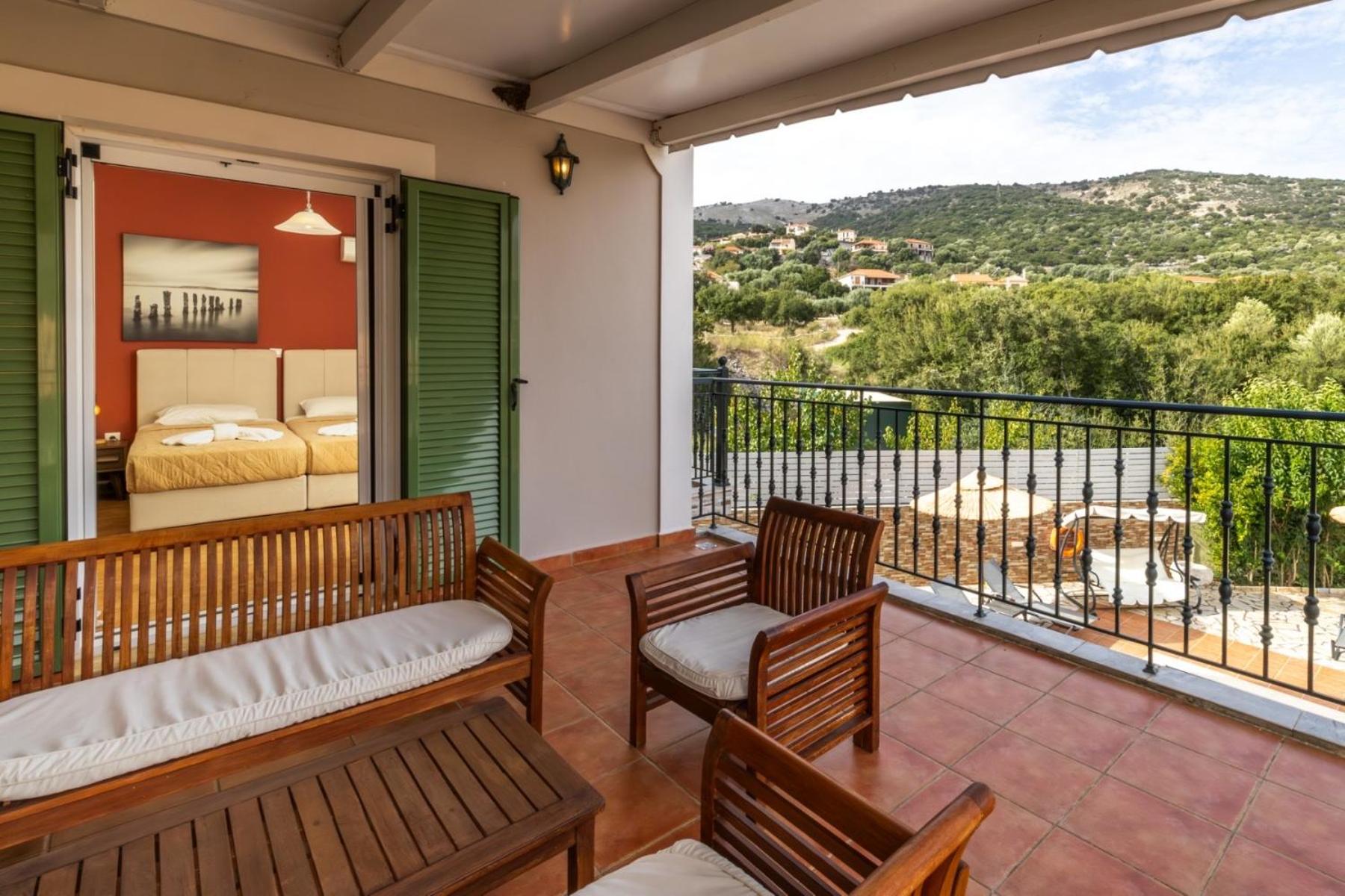 "Villa Andreas" Ajía Effimía Kültér fotó