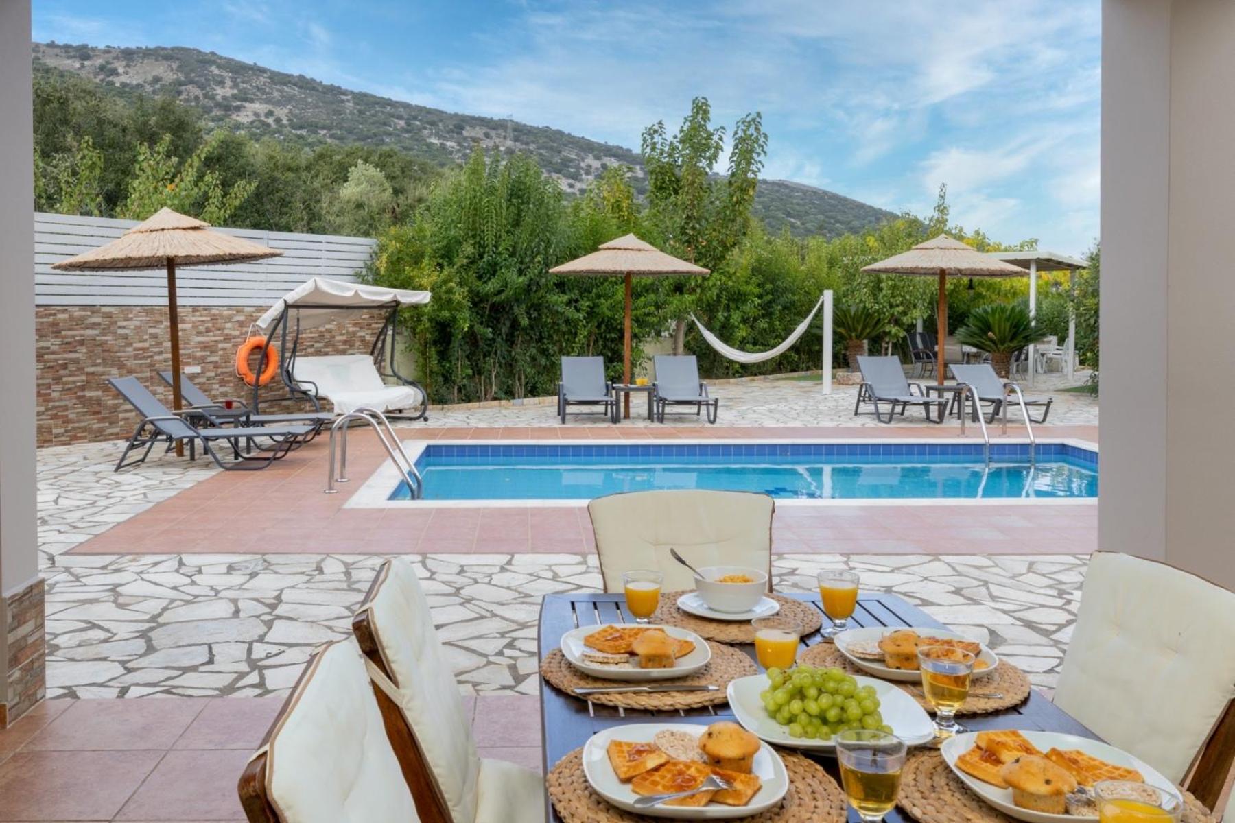"Villa Andreas" Ajía Effimía Kültér fotó
