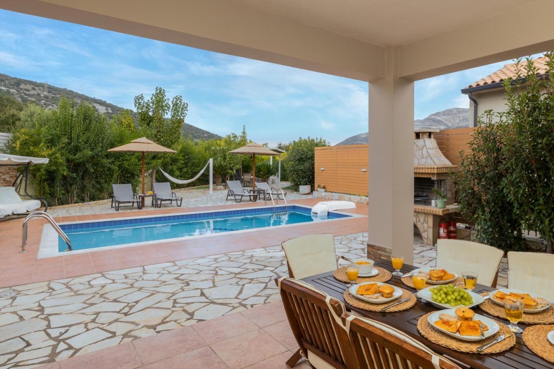 "Villa Andreas" Ajía Effimía Kültér fotó