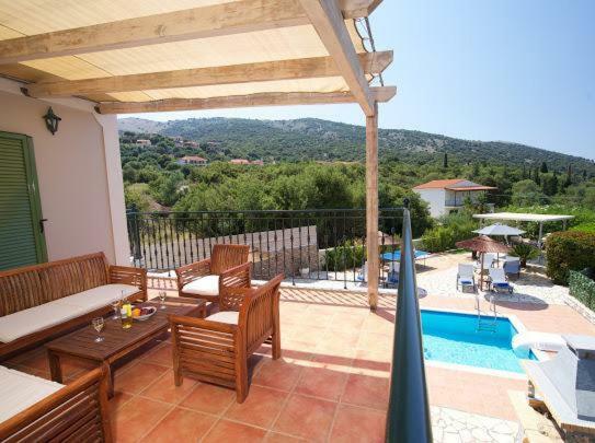 "Villa Andreas" Ajía Effimía Kültér fotó